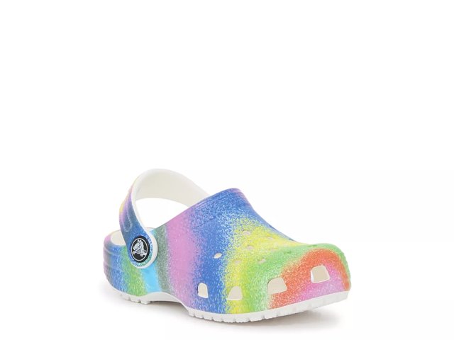 Crocs rainbow store shoes