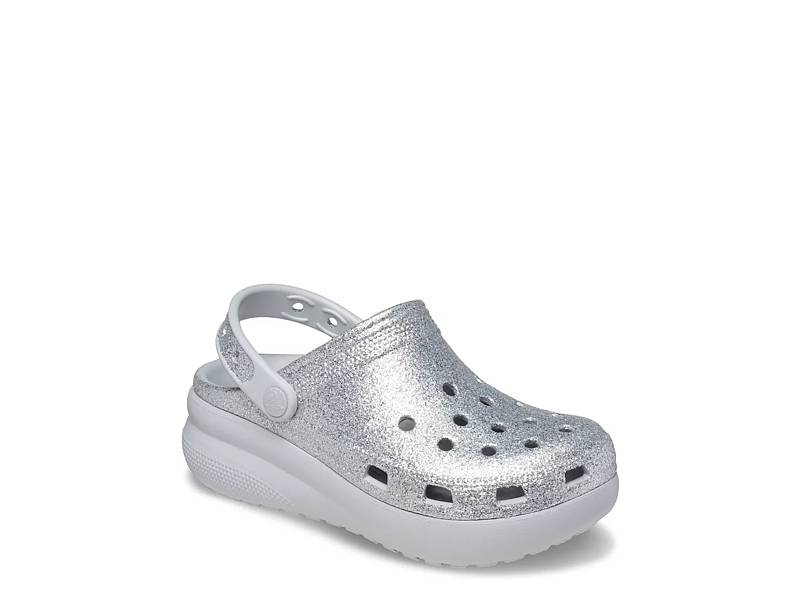 Kids discount sparkle crocs