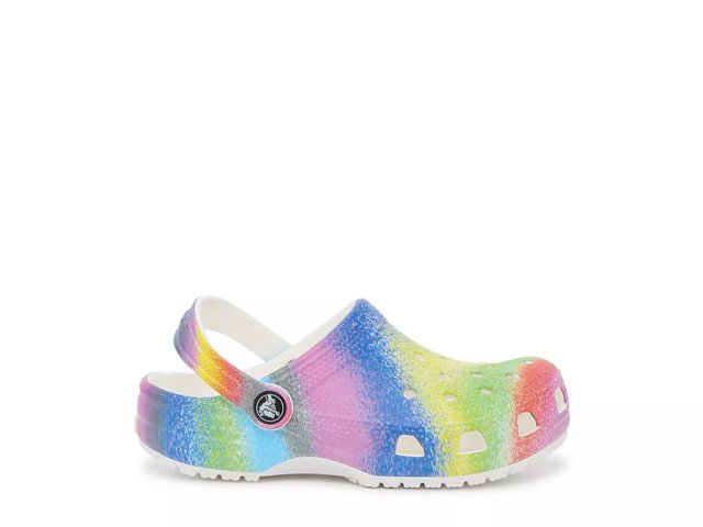 Tie dye hotsell crocs dsw