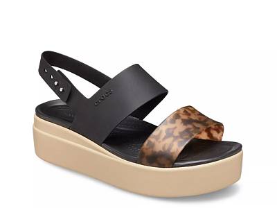 Crocs Brooklyn Low Wedge Sandal Women s Free Shipping DSW