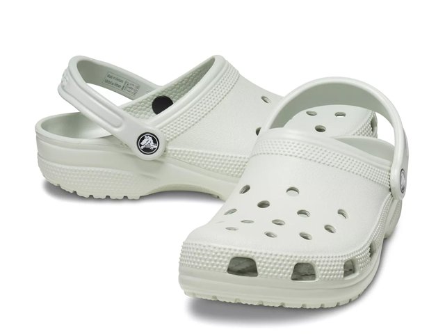 Dsw top white crocs