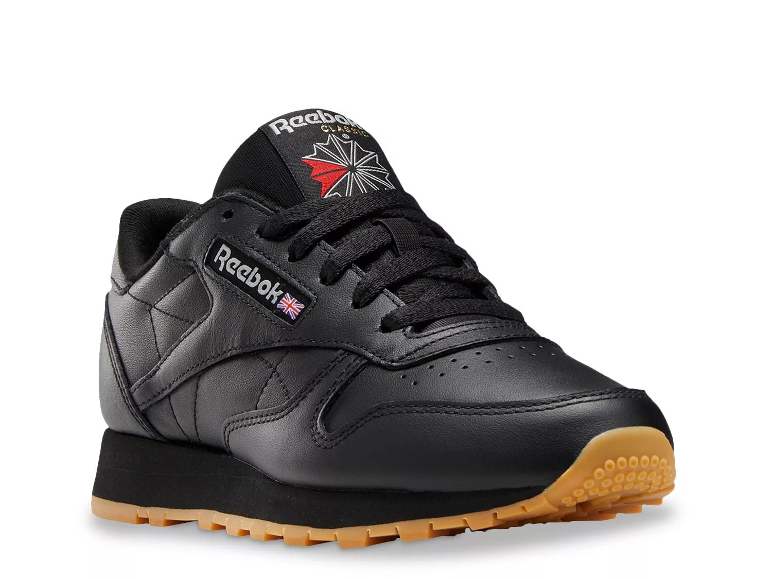 Reebok Women s Classic Leather Shoes in Black Size 8