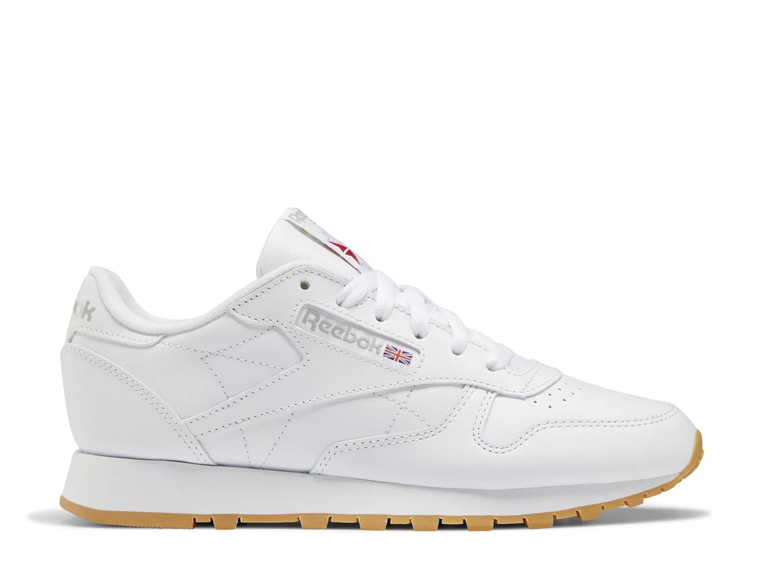 Reebok classic store leather trainers