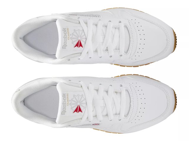 Reebok classic leather white gum womens discount