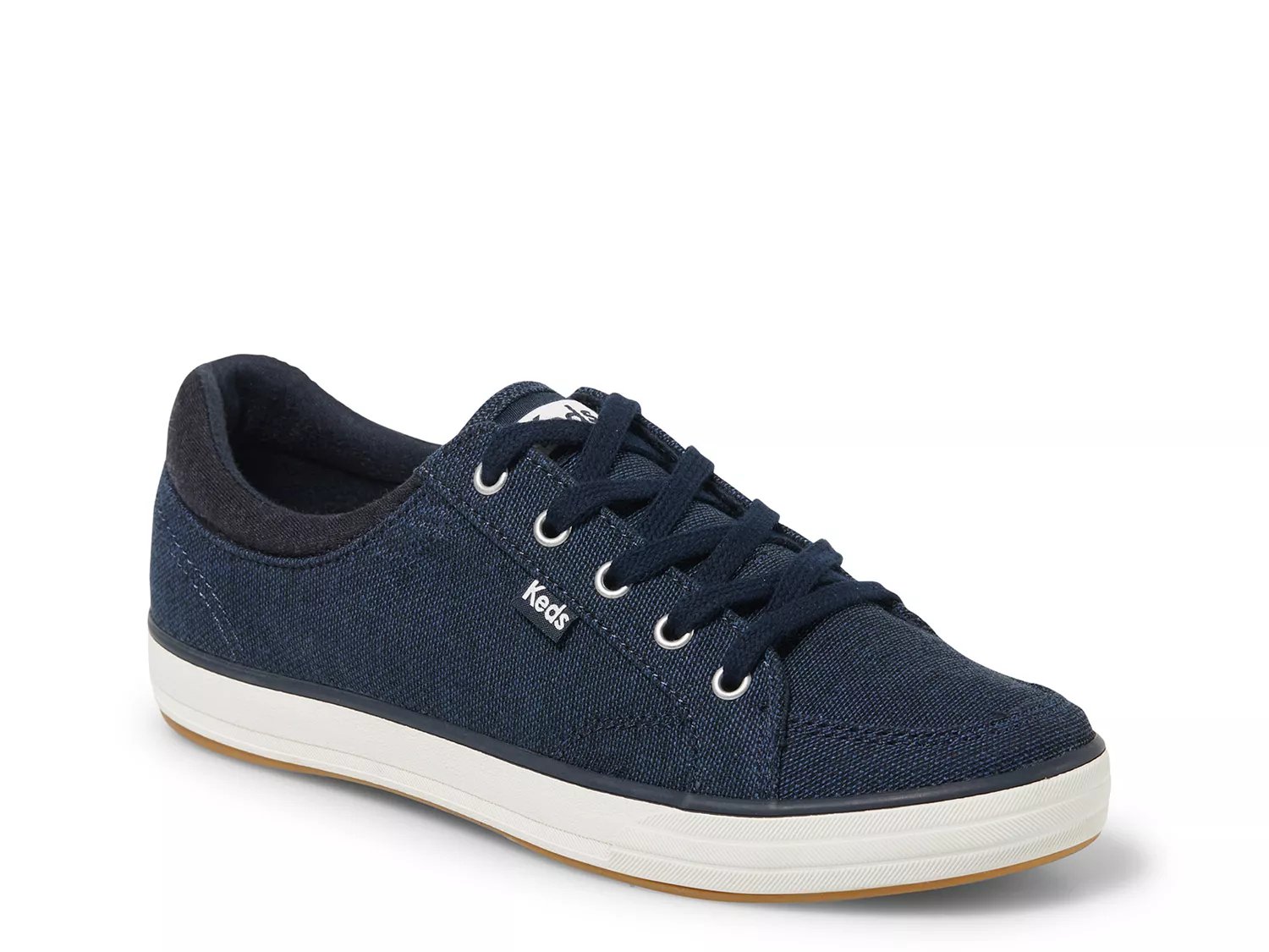 Center Chambray Navy by Keds at Walking On A Cloud