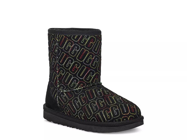 UGG Classic II Graphic Stitch Boot Kids