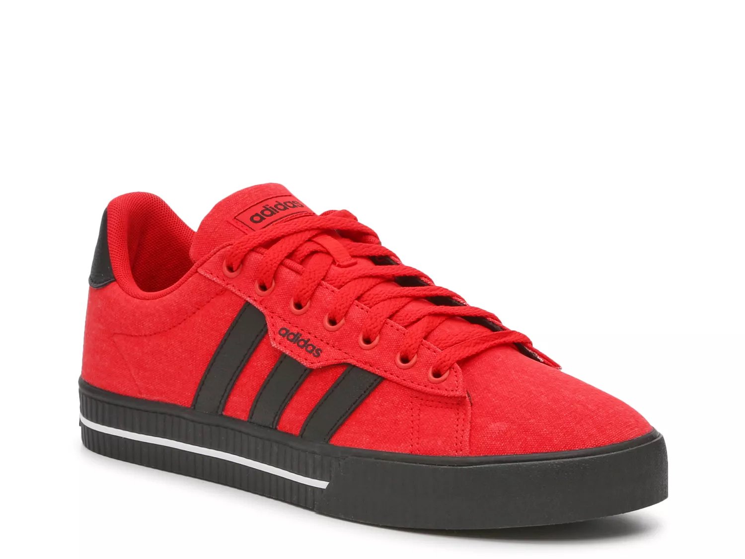 Men's red store adidas shoes