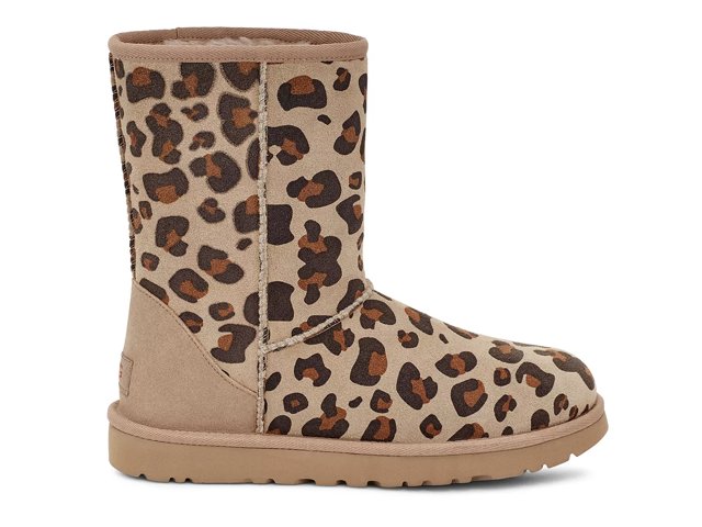 Ugg top print boots