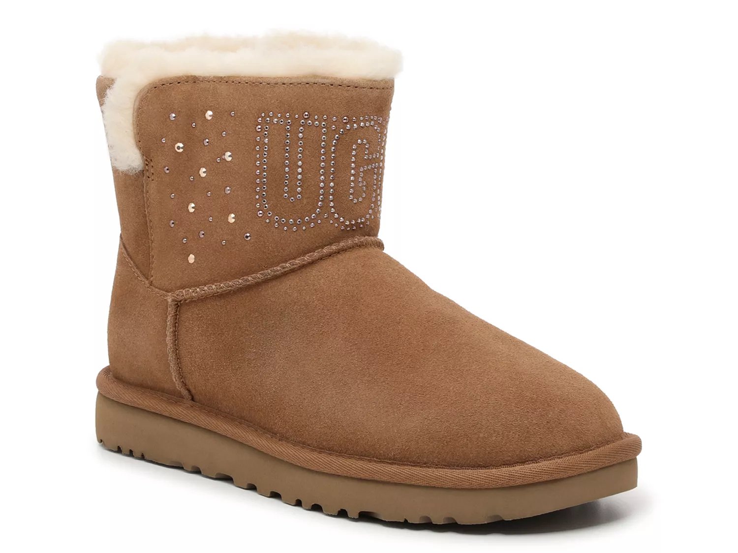 UGG Classic Gem Mini Bootie - Free Shipping | DSW