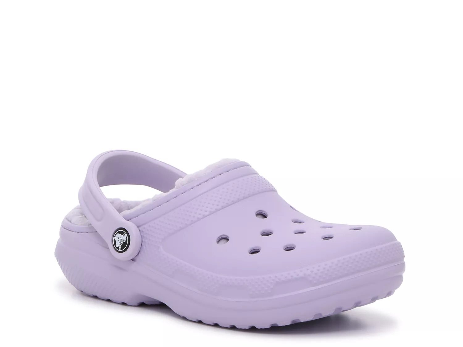 Crocs lavender online fur