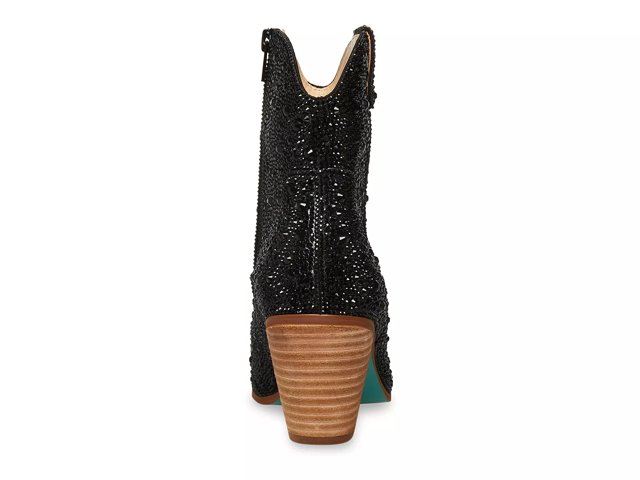 Betsey Johnson Emory Rhinestone Western Boot - Free Shipping | DSW