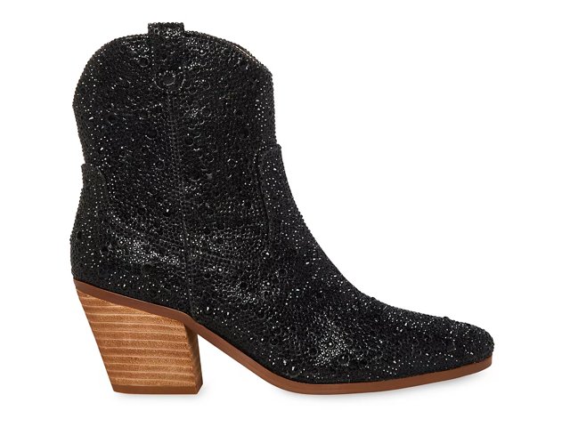 Betsey Johnson Emory Rhinestone Western Boot - Free Shipping | DSW