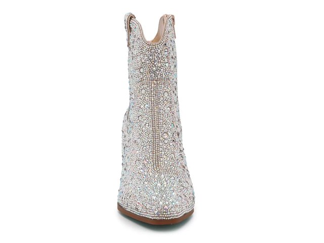Betsey Johnson Emory Rhinestone Western Boot - Free Shipping | DSW