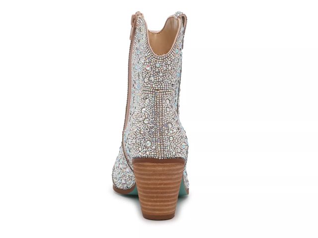 Betsey Johnson Emory Rhinestone Western Boot - Free Shipping | DSW