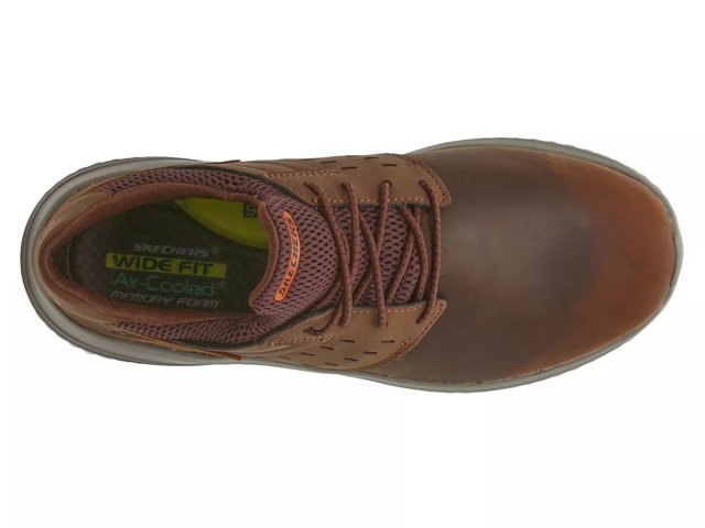 Skechers memory foam wide fit mens sale