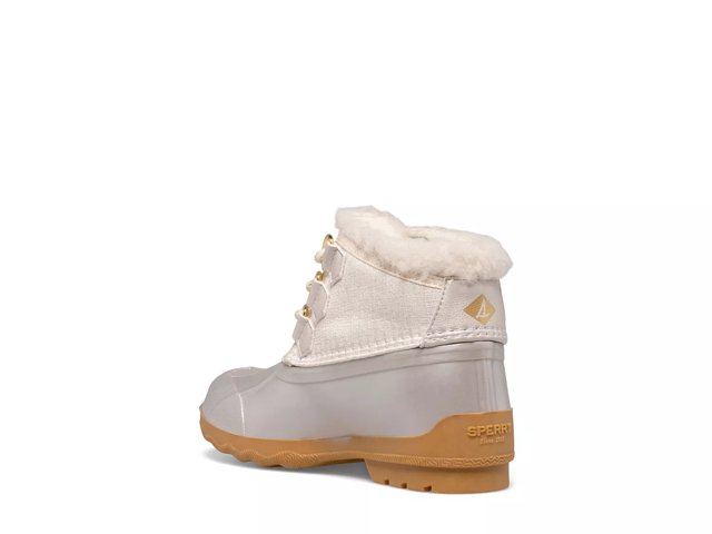 Oat and gold sperry hotsell duck boots
