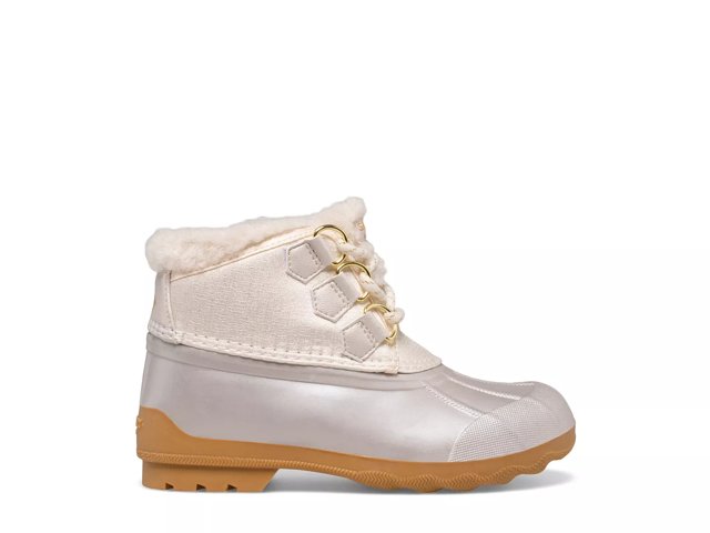Off white sperry duck cheap boots