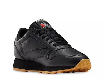 All black reebok hot sale classics womens