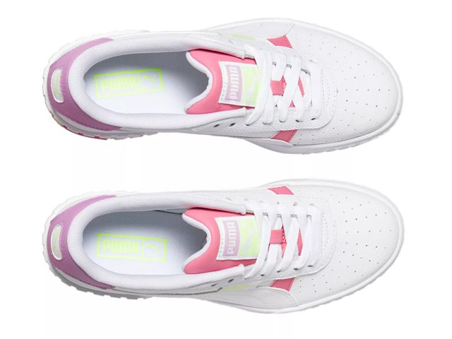 Puma red 2025 wedge sneakers