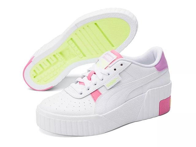 Stap Gooey Dankzegging Puma Cali Wedge Sneaker - Women's - Free Shipping | DSW