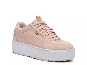 Pink puma platform on sale sneakers