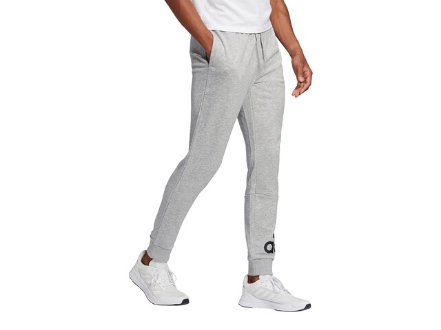 adidas Essentials French Terry Tapered Cuff Men's Logo Sweatpants | DSW