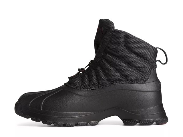 Black sperry rain boots new arrivals