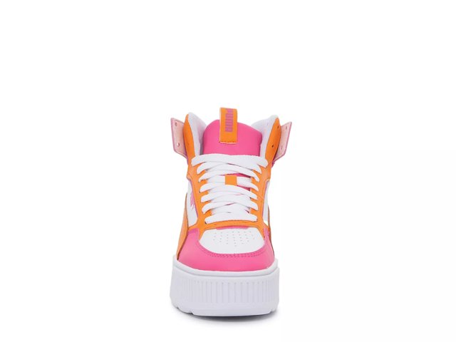 Girls' Big Kids' Puma Karmen Rebelle Mid Casual Shoes