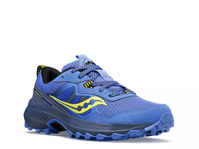 Saucony women's excursion tr 11 trail online running shoes - black/blue