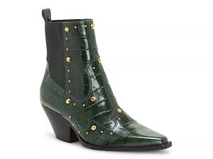 Green 2024 booties dsw