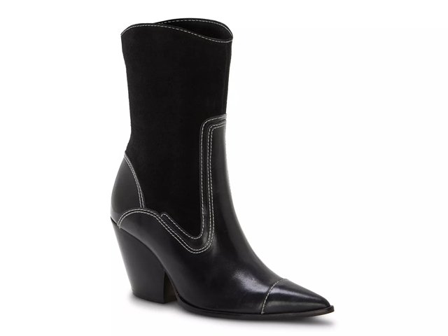 Dsw black bootie heels cheap