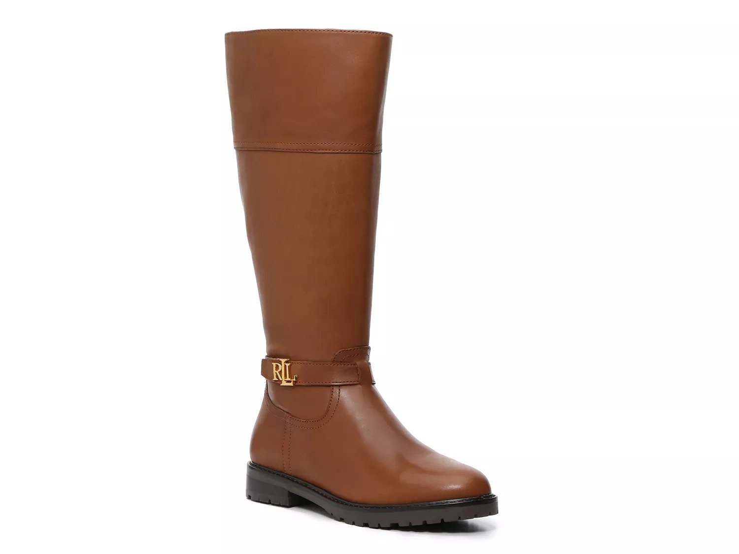 Lauren Ralph Lauren Everly Wide Calf Riding Boot Free Shipping DSW