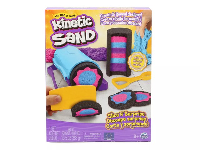kinetic sand slice