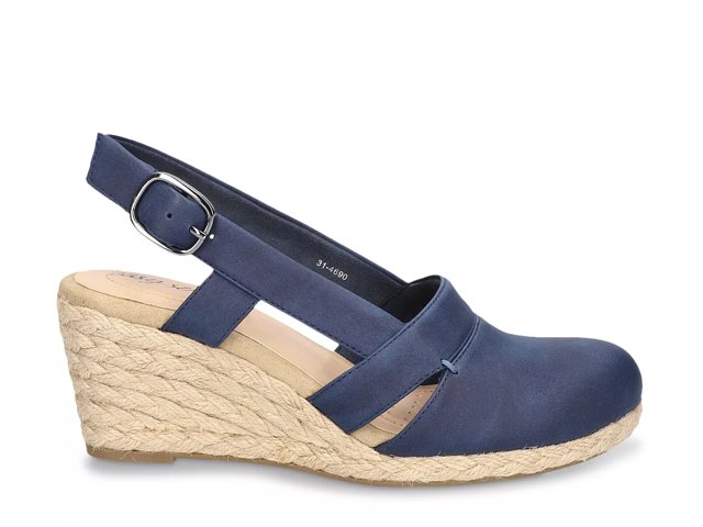 Dsw blue wedges online