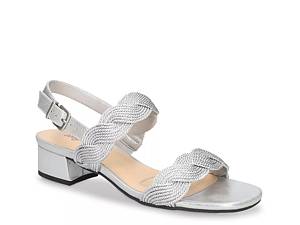 Dsw silver best sale block heels