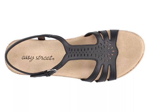Easy Street Dorinda Wedge Sandal Free Shipping DSW