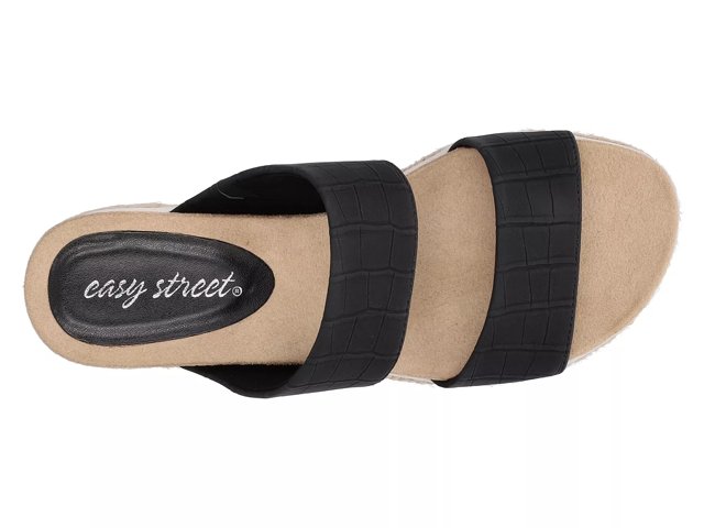 Easy street sandals wide width best sale