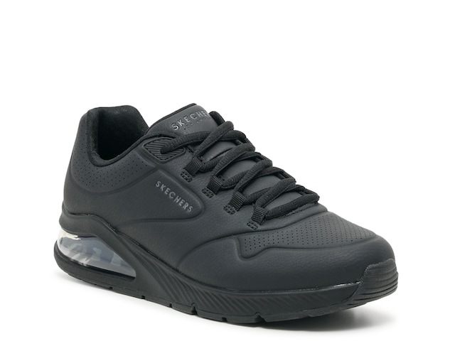 Skechers Black Womens Uno Stand on Air Trainers