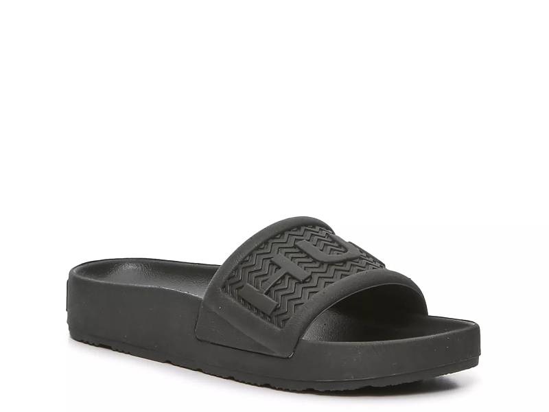 Hunter women's slide on sale sandals