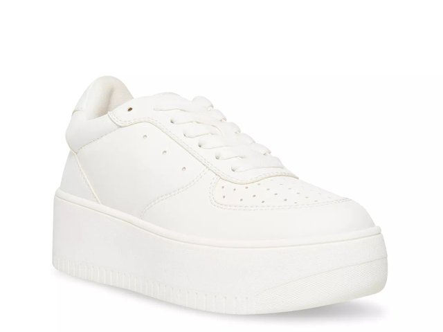Steve madden white platform best sale