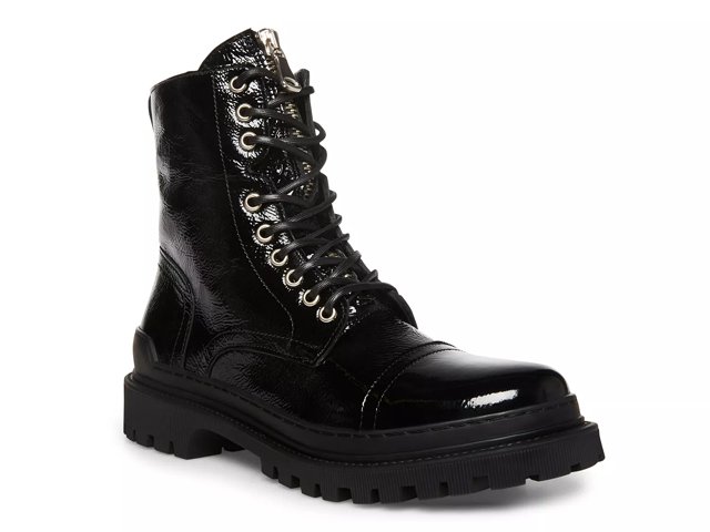 Steve madden combat boots dsw best sale