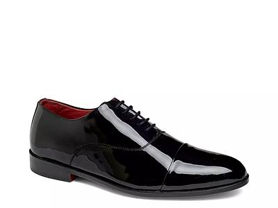 Black Tuxedo Oxford in Patent Leather