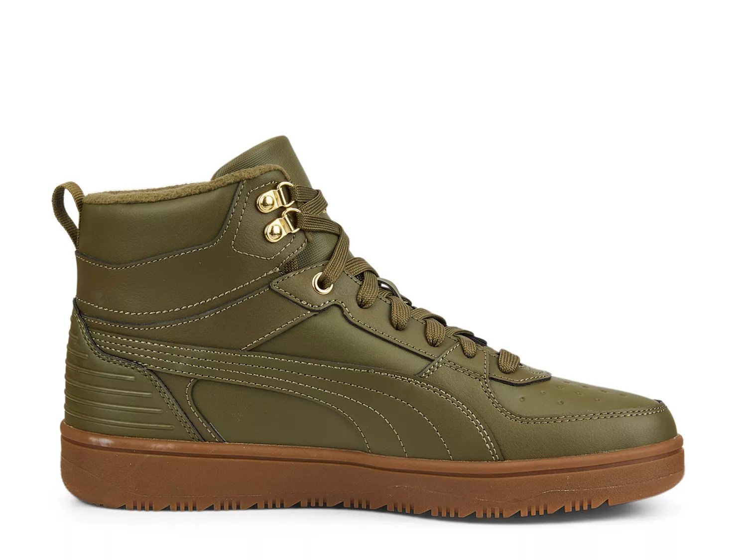 Green high cheap top pumas