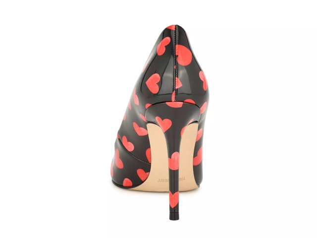 Polka dot top heels dsw