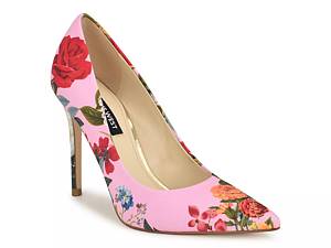 Dsw store floral heels