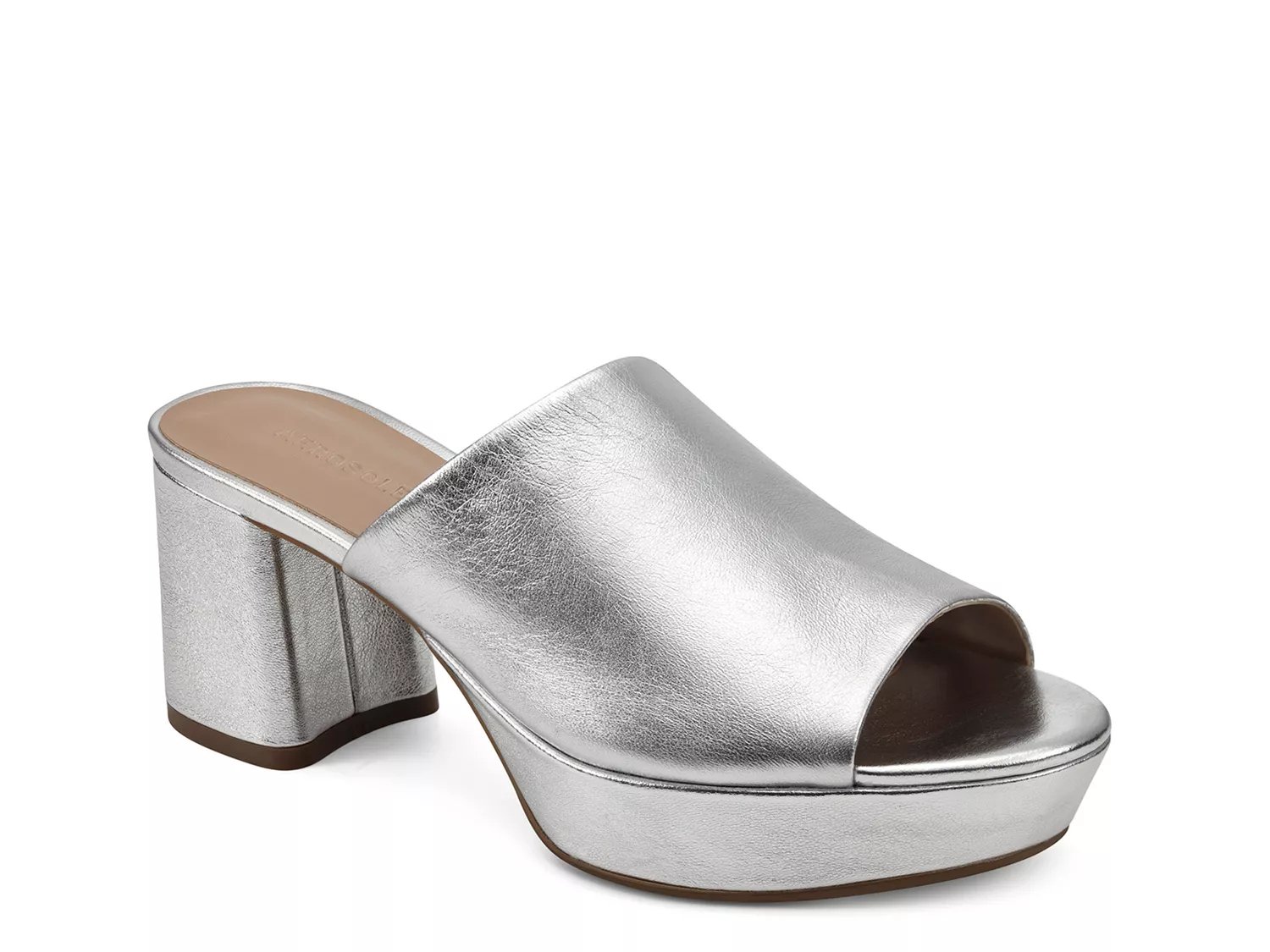 Aerosoles silver hot sale shoes