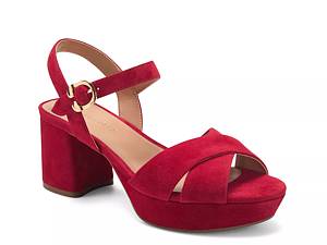 Red block best sale heels dsw