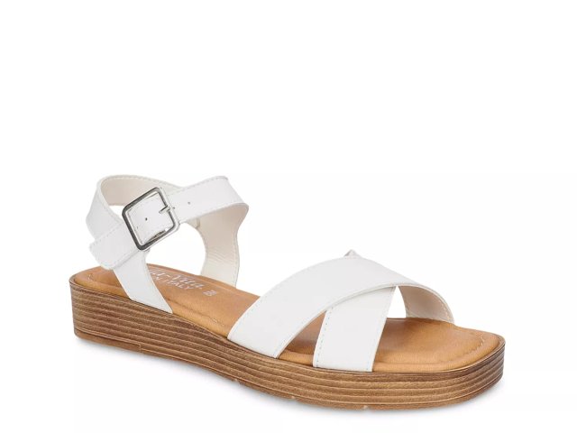 Car-Italy Platform Wedge Sandal