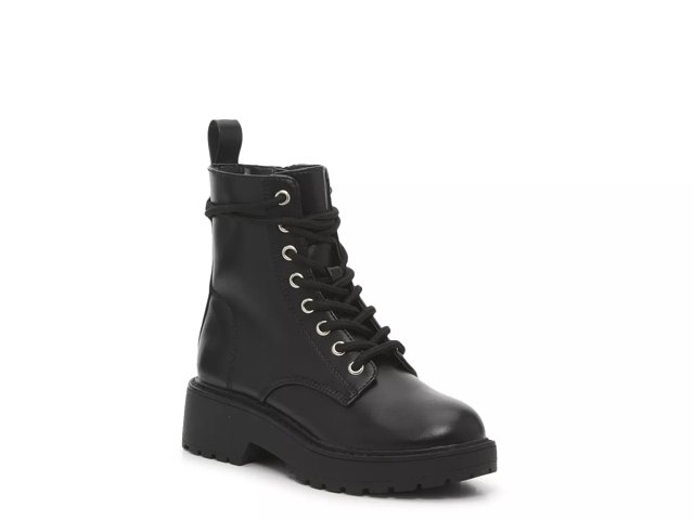 Steve Madden Jtwist Combat Boot - Kids' - Free Shipping | DSW