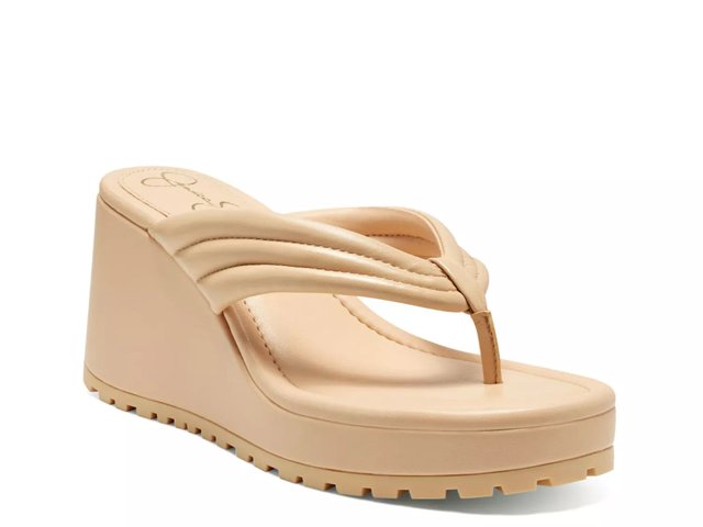 Jessica Simpson Kemnie Wedge Sandal Free Shipping DSW